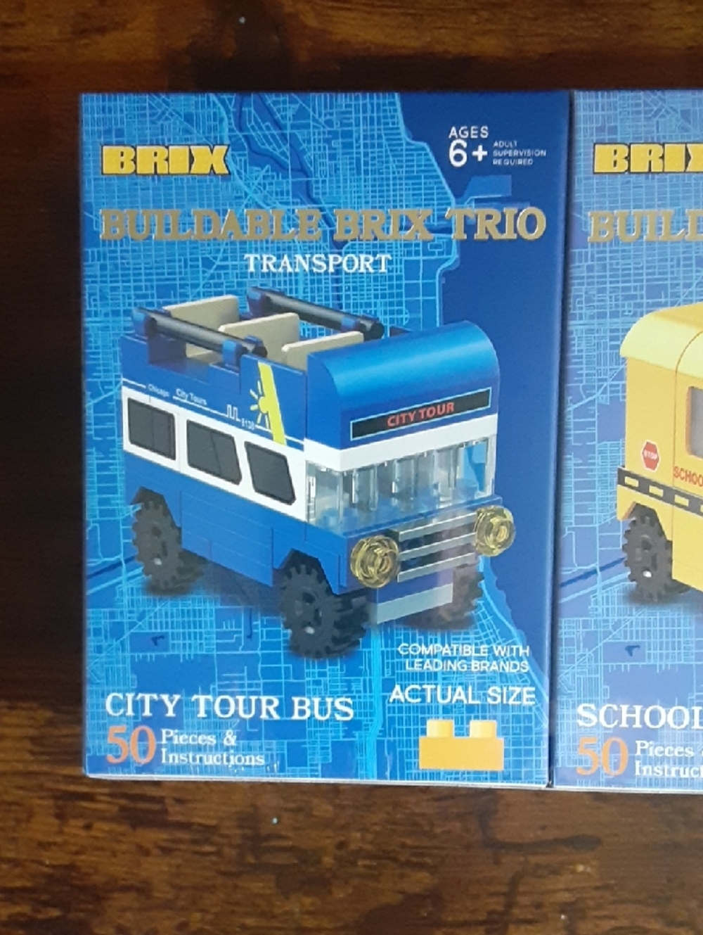 Buildable Brix Trio Transport - Picture 3 of 8
